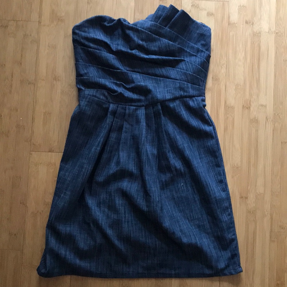 Ixia Denim Party Dress - Large